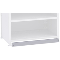 Interlok Boltless Shelving Bin Front/Base Plate Sidevic Inc.