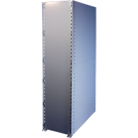 Interlok Boltless Shelving End Panel, 100" H, 18" D, Steel Sidevic Inc.
