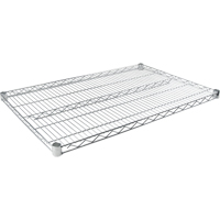 Wire Shelf for Heavy-Duty Chromate Wire Shelving, 48" W x 18" D, 800 lbs. Capacity Sidevic Inc.