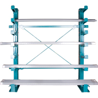 Cantilever Bar-Stock Racking - Regular-Duty, Single Sided, 14" Arm, 36" W x 84" H Sidevic Inc.