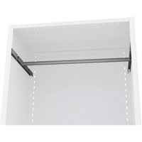 Support pour barre de suspension de rayonnage enclenchable Interlok Sidevic Inc.