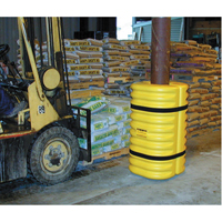 Protecteur de colonne, Ouverture int&eacute;rieure 6", 24" lo x 24" la x 42" h, Orange Sidevic Inc.