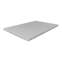 Slotted Angle Shelf, Galvanized Steel, 36" W x 24" D Sidevic Inc.