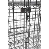 Security Cart, Chrome Plated, 48" x 69" x 24", 500 lbs. Capacity Sidevic Inc.