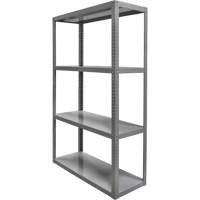 Heavy-Duty Shelving, Steel, Bolted, 3000 lbs. Capacity, 36" W x 72" H x 18" D Sidevic Inc.