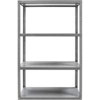 Heavy-Duty Shelving, Steel, Bolted, 3000 lbs. Capacity, 36" W x 72" H x 18" D Sidevic Inc.