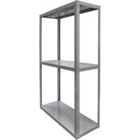 Heavy-Duty Shelving, Steel, Bolted, 3000 lbs. Capacity, 36" W x 72" H x 18" D Sidevic Inc.