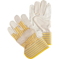 Abrasion-Resistant Fitter's Gloves, X-Large, Grain Cowhide Palm Sidevic Inc.
