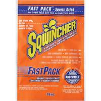 Sqwincher&reg; Boisson de r&eacute;hydratation Fast Pack, Emballage-portion, Orange Sidevic Inc.