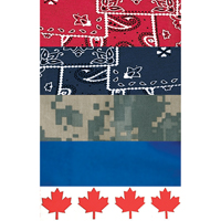 ALLEGRO INDUSTRIES Cool Offs Bandana, Red Sidevic Inc.