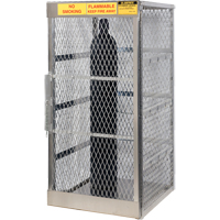 Armoires en aluminium pour bouteilles GPL, nbre de bouteilles: 10, 30" , 32" , 65" , Argent Sidevic Inc.