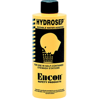Additif pour traitement de l'eau Hydrosep pour poste de douche oculaire autonome pressuris&eacute;e, 8 oz Sidevic Inc.