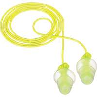 E-A-R Tri-Flange Reusable Earplugs, Corded, Bulk - Polybag, 26 dB NRR, One-Size Sidevic Inc.