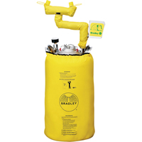 Portable Eyewash Station With Heater Jacket, Pressurized, 15 gal. Capacity, Meets ANSI Z358.1 Sidevic Inc.