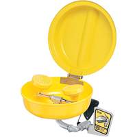 Eye/Face Wash With Cover, Pedestal Installation, Plastic Bowl Sidevic Inc.
