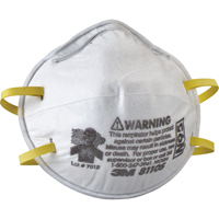 8110S Particulate Respirators, N95, NIOSH Certified, Small Sidevic Inc.