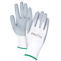 Gants l&eacute;gers enduits et respirants, 8/Moyen, R&ecirc;vetement Mousse de nitrile, Calibre 13, Enveloppe en Polyester Sidevic Inc.