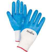 Seamless-Knit Medium-Weight Coated Gloves, 7/Small, Nitrile Coating, 13 Gauge, Cotton Shell Sidevic Inc.