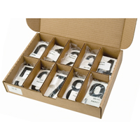 Num&eacute;ros autocollants, 0 &agrave; 9, 3-1/2" h, Noir sur blanc Sidevic Inc.