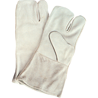 Standard-Duty Welder's Gloves, Split Cowhide, Size Large Sidevic Inc.