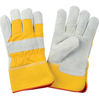 Gants d'ajusteur doubl&eacute;s pour l'hiver de premi&egrave;re qualit&eacute;, 2T-Grand, Paume en Cuir de vache refendu, Doublure en Molleton de mousse Sidevic Inc.