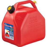 Jerricans, 5,3 gal. US/20,06 L, Rouge, Conformes aux normes CSA/ULC Sidevic Inc.