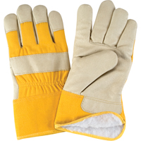 Gants d'ajusteur doubl&eacute;s pour l'hiver, Grand, Paume en Cuir fleur de porc, Doublure en Boa Sidevic Inc.
