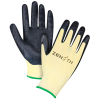 Gants r&eacute;sistants &agrave; la coupe avec prise sup&eacute;rieure, Taille Moyen/8, Calibre 13, Rev&ecirc;tement Mousse de nitrile, Enveloppe en Aramide, ANSI/ISEA 105 niveau 3/EN 388 niveau 5 Sidevic Inc.