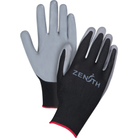 Gants enduits confortables de premi&egrave;re qualit&eacute;, 7/Petit, R&ecirc;vetement Nitrile, Calibre 13, Enveloppe en Polyester Sidevic Inc.