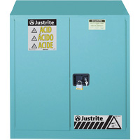 ChemCor&reg; Lined Acid/Corrosive Storage Cabinets, 30 gal., 43" x 44" x 18" Sidevic Inc.