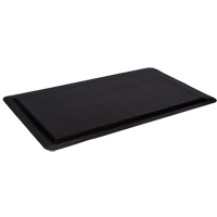 Ergo-Ease Mats, Ribbed, 2' x 10' x 7/8", Black, Rubber/Sponge Sidevic Inc.