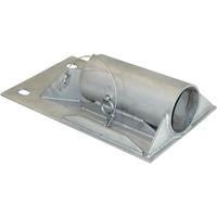 Syst&egrave;mes de sauvetage en espaces clos XTIRPA de Innova - Base murale en acier inoxydable Sidevic Inc.