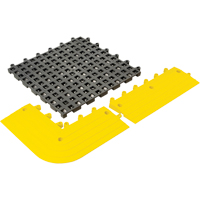 Tapis Ergodeck tout usage No 564 & No 566, PVC, 1-1/2' la c, 1-1/2' lo, 7/8" &eacute;paisseur, Charbon Sidevic Inc.