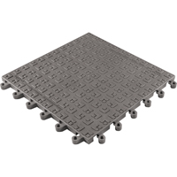 Tapis ErgoDeck Soft No 566, PVC, 1-1/2' la c, 1-1/2' lo, 7/8" &eacute;paisseur, Charbon Sidevic Inc.
