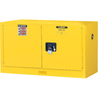 Sure-Grip&reg; EX Wall Mount Flammable Safety Cabinet, 17 gal., 2 Door, 43" W x 24" H x 18" D Sidevic Inc.