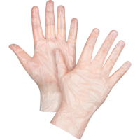 Economy Disposable Gloves, Small, Polyethylene, 1-mil, Powder-Free, Clear Sidevic Inc.
