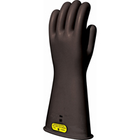 Gants isolants en caoutchouc naturel noir, ASTM classe 2, Taille 8, 16" lo Sidevic Inc.
