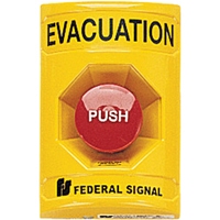 Poste &agrave; bouton-pression - POUR ACTIVATION ANTIVANDALISME DE DISPOSITIFS D'URGENCE Sidevic Inc.
