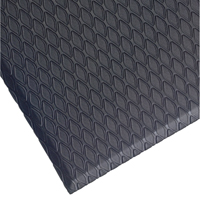Cushion Max Mats, Diamond, 2' x 3' x 5/8", Charcoal, Nitrile/PVC Sidevic Inc.