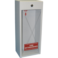 Armoires pour extincteurs mont&eacute;es sur surface, 8,5" la x 20,5" h x 6" p Sidevic Inc.