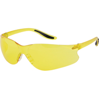 Lunettes de s&eacute;curit&eacute; s&eacute;rie Z500, Lentille Ambr&eacute;e, Anti-&eacute;gratignures, ANSI Z87+/R&eacute;pond ou surpasse la norme CSA Z94.3 Sidevic Inc.