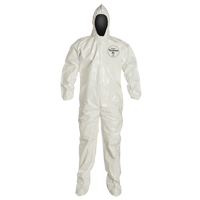 Tychem&reg; 4000 Coveralls, 2X-Large, White Sidevic Inc.
