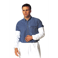 Manchettes, Longueur de 18", Tyvek 400, Blanc Sidevic Inc.