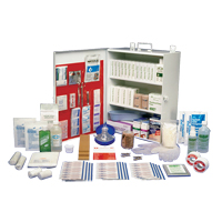 Workplace Deluxe First Aid Kits, Class 1 Medical Device, Metal Box Sidevic Inc.