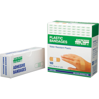 Bandages, Rectangulaire/carr&eacute;e, 3", Plastique, St&eacute;rile Sidevic Inc.