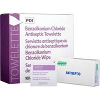 Benzalkonium Chloride Wipes, Towelette, Antiseptic Sidevic Inc.