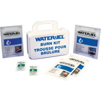 Trousses d'urgence pour brûlures Water Jel, Boîte en plastique de 10 unit&eacute;s, Classe 2 Sidevic Inc.