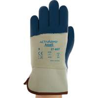 Gants enduits