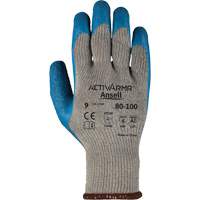 ActivArmr&reg; 80-100 Gloves, 9/Large, Rubber Latex Coating, 10 Gauge, Polyester/Cotton Shell Sidevic Inc.
