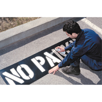 Pochoirs pour parc de stationnement, Anglais, 12" Sidevic Inc.